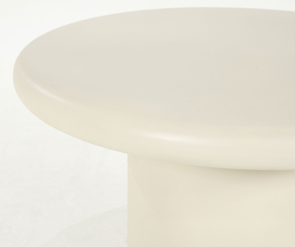 Beistelltisch Jade rund Ø 66 cm Magnesia