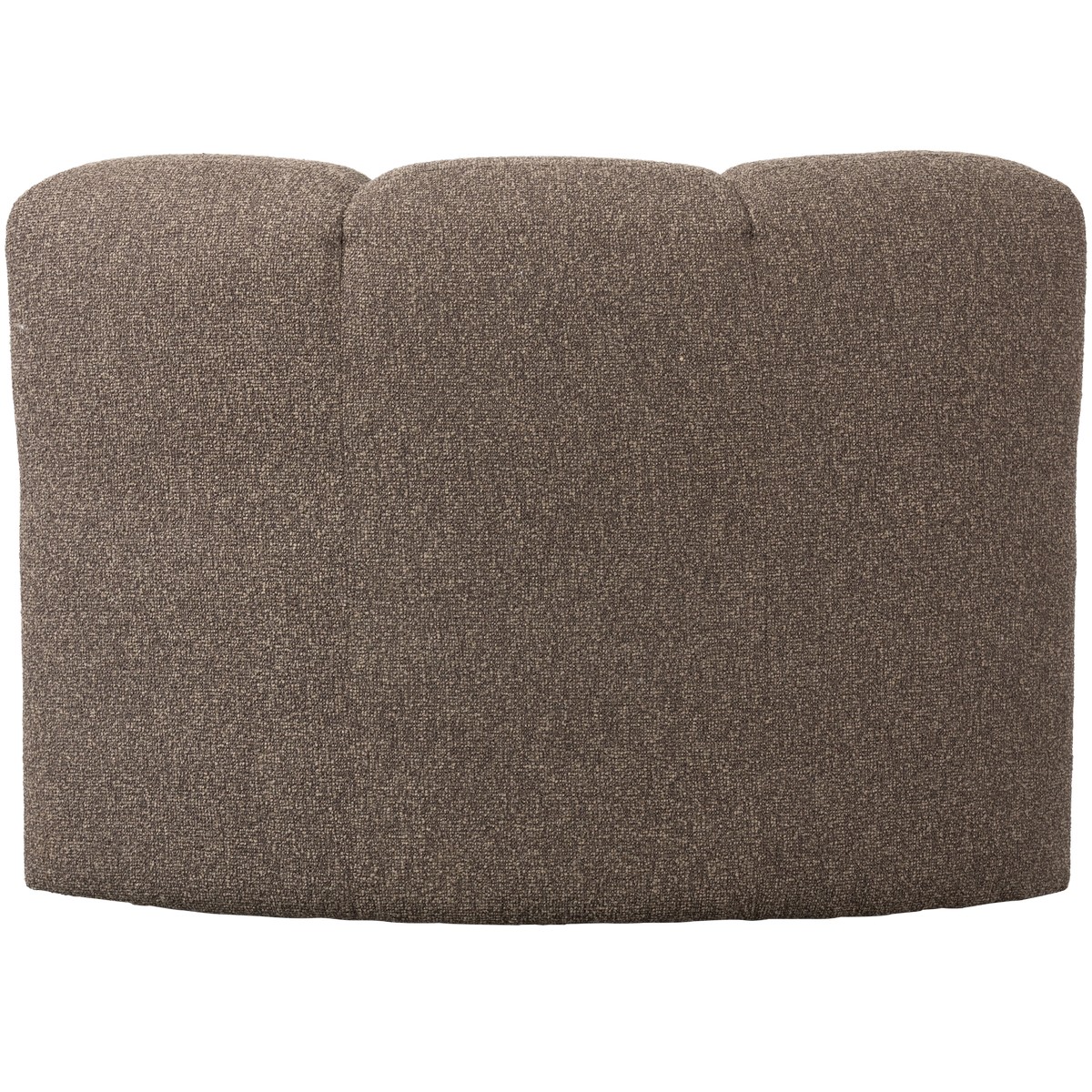 Esszimmerbank Eckbank MOJO Eck Element Bouclé braun melange