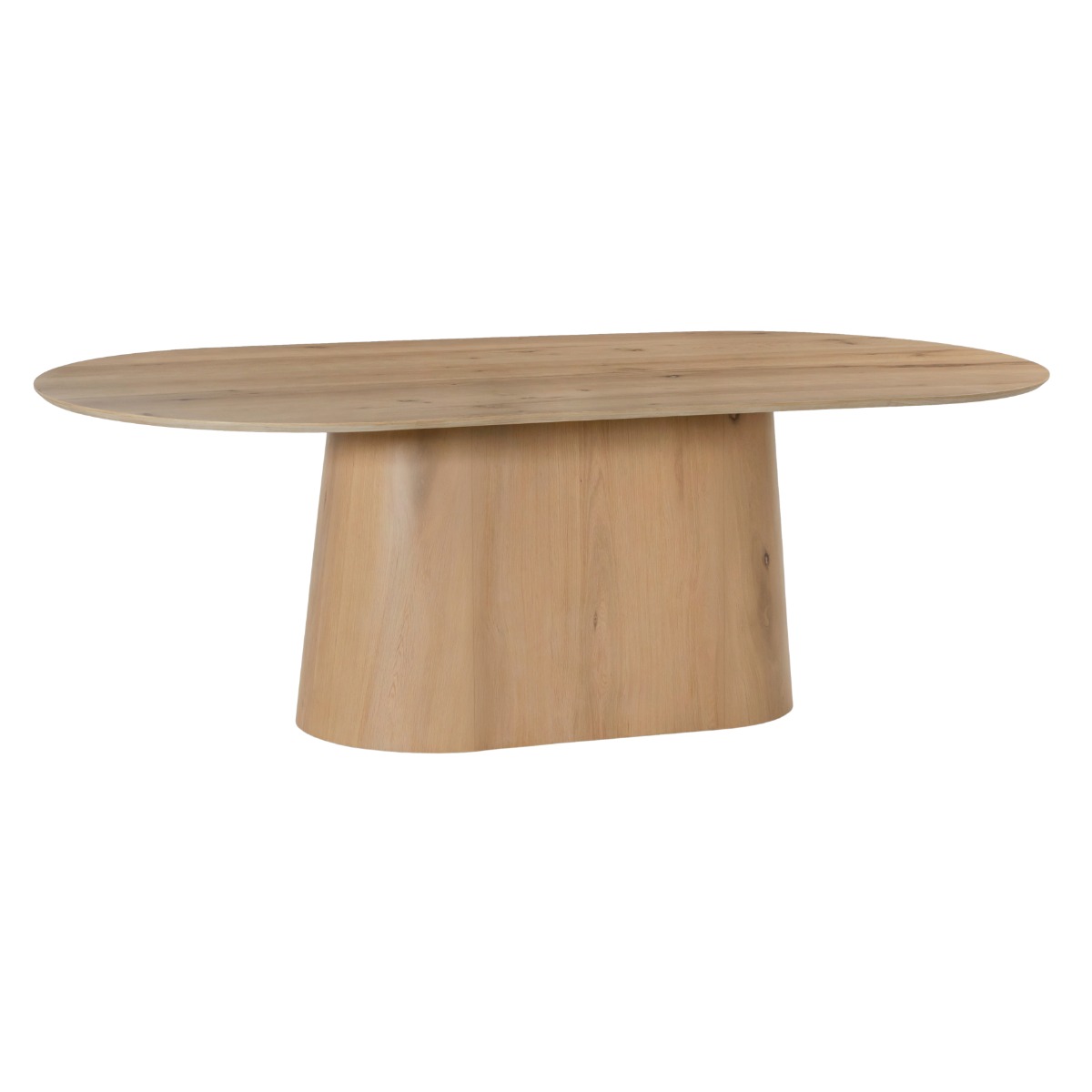Esstisch Novero 230 x 110 cm Eiche Furnier natur