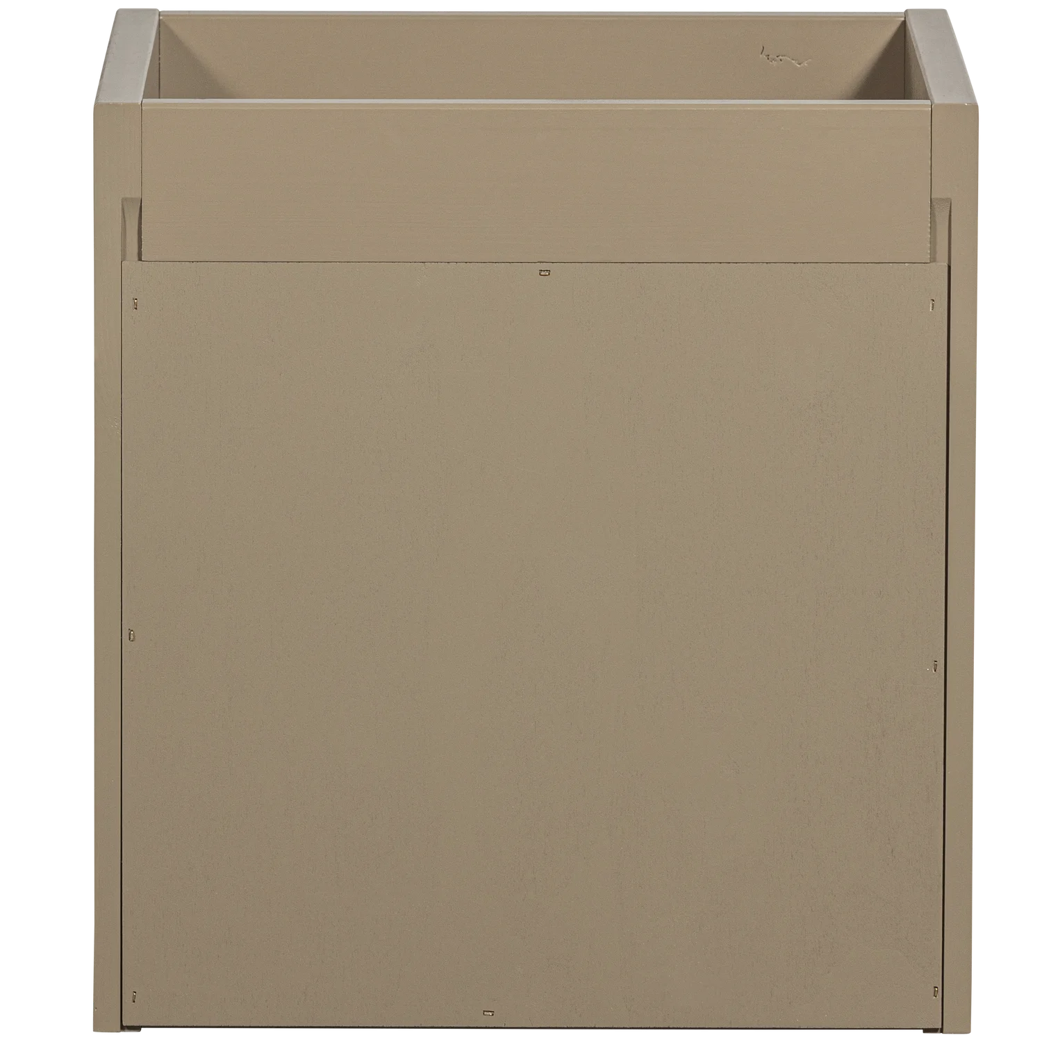 HIFI Schrank TURNER LP Regal Kommode Kiefernholz Massivholz schlammfarben