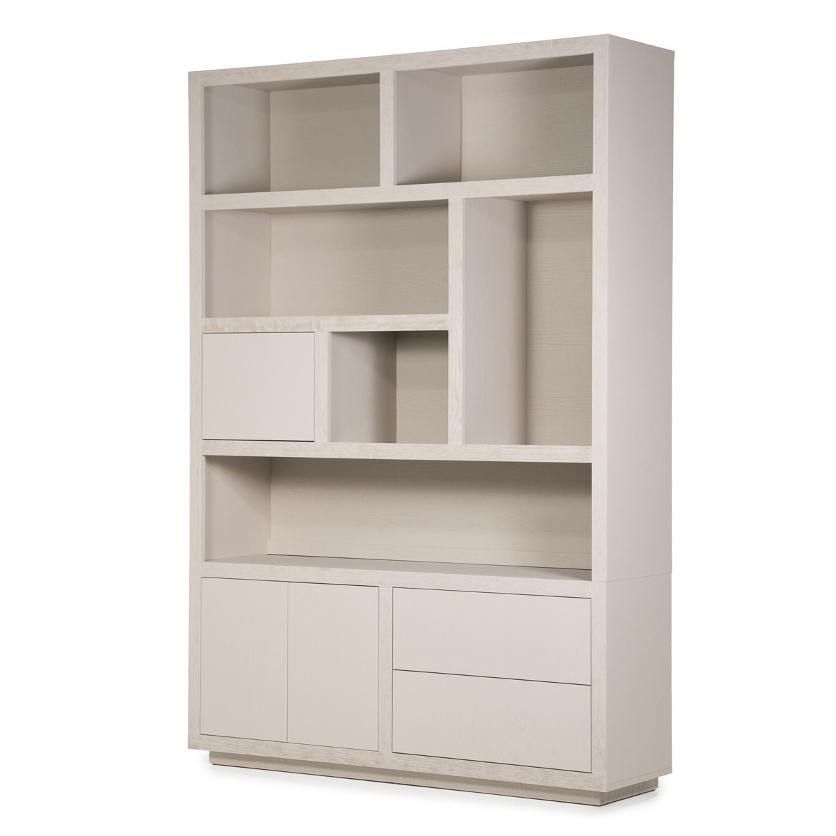 Bücherschrank Helsinki B 150 cm Eiche taupe