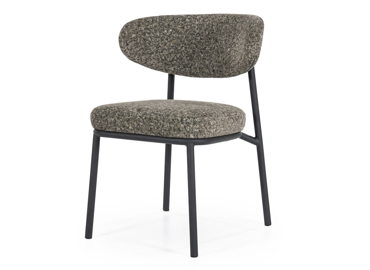 2er Set Esszimmerstuhl Stuhl Jari Bezug grün