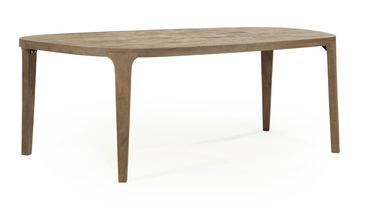 Esstisch Taylor 240 x 110 cm Mangoholz gebürstet