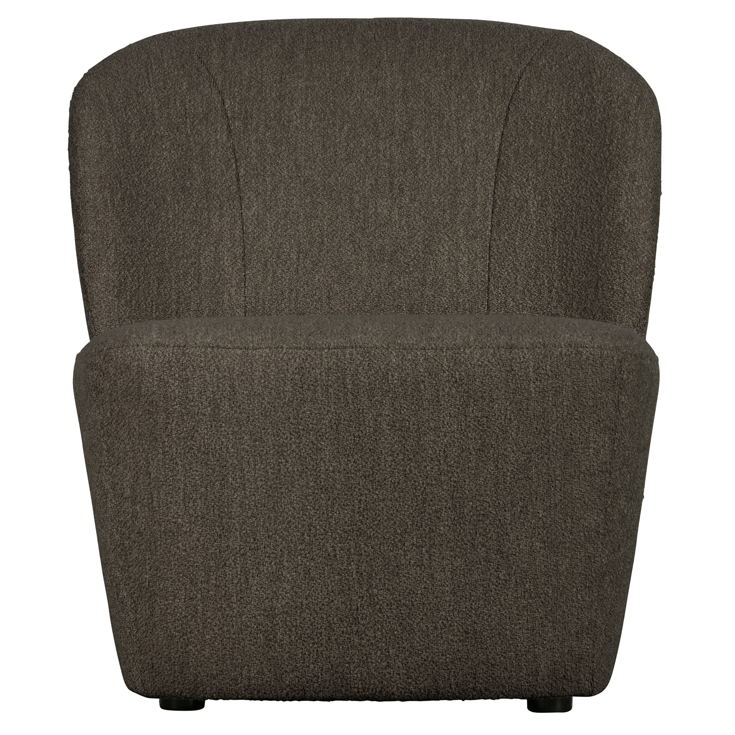 vtwonen Loveseat Sessel Lofty Bouclé braun Loungesessel