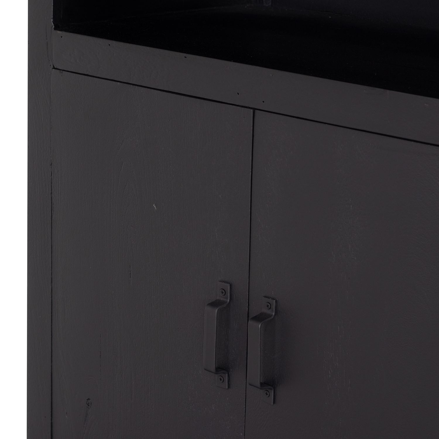 Schrank Regal XAVER H 200 cm schwarz