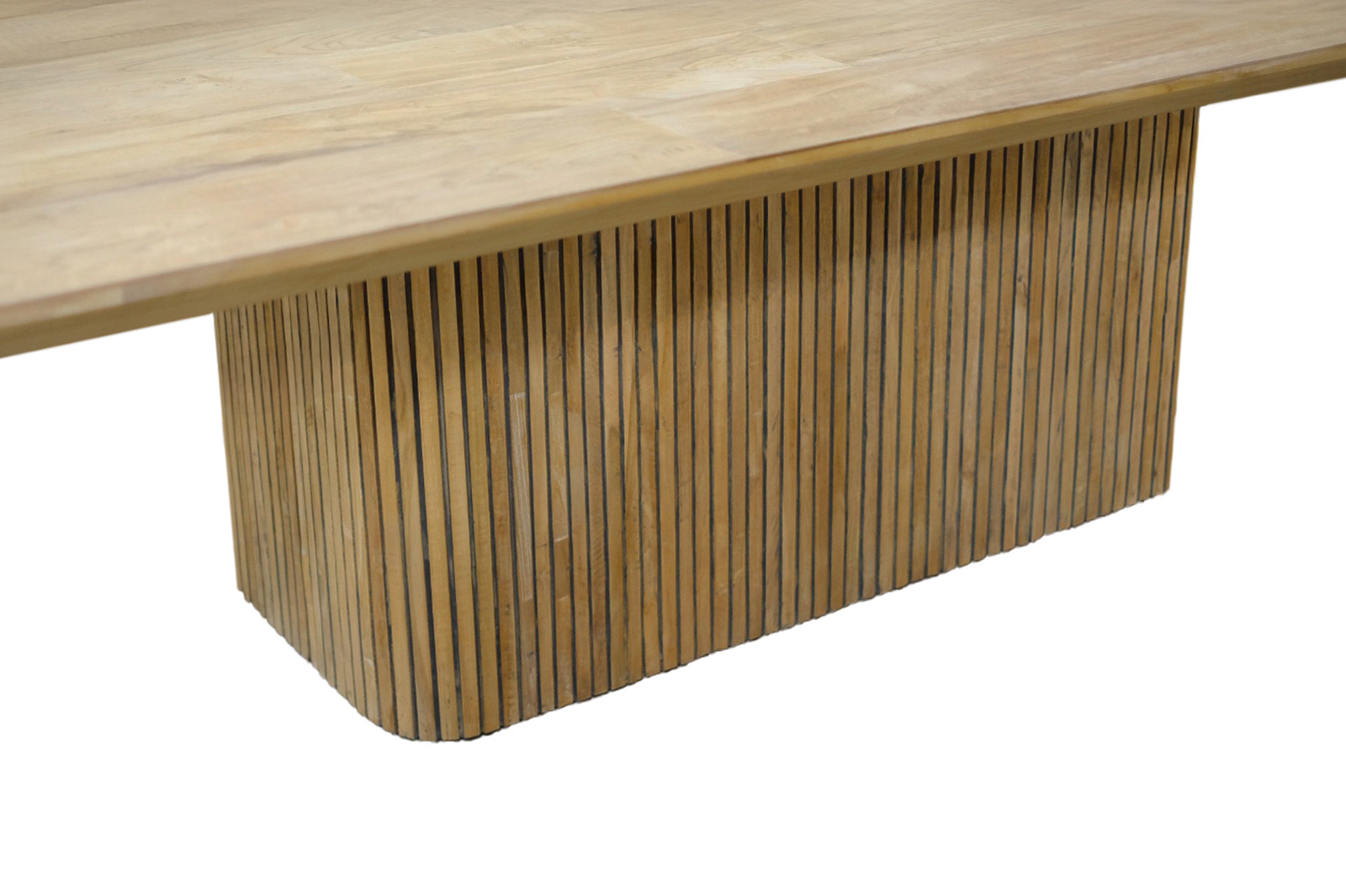 Couchtisch Lausanne 120 x 70 cm Teakholz natur Sofatisch