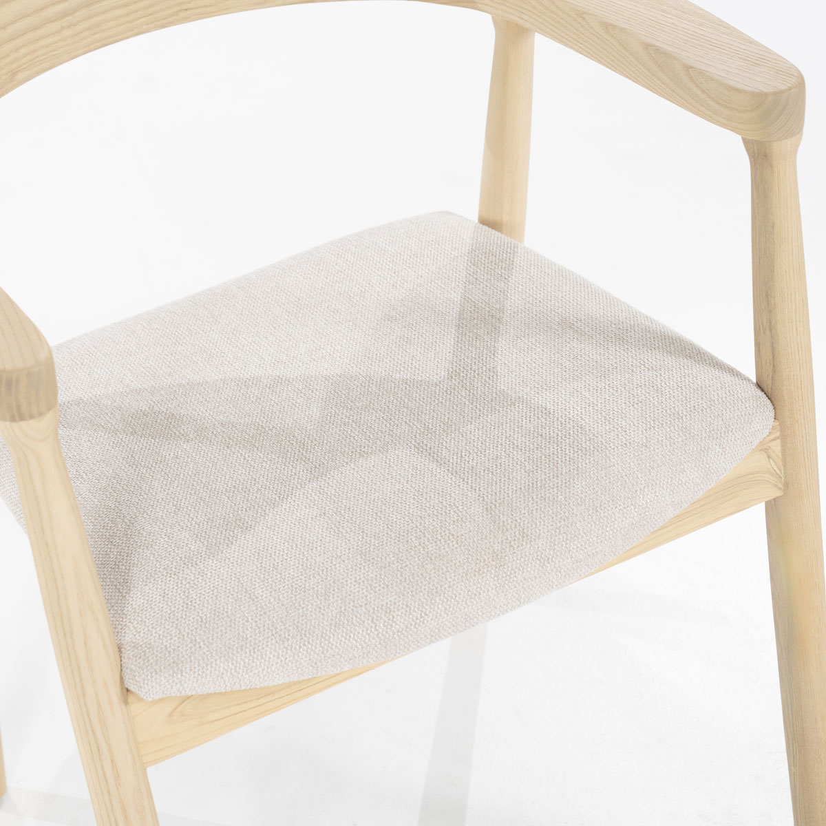 Esszimmerstuhl Stuhl Yorick Armlehnstuhl Esche Holz hellbraun