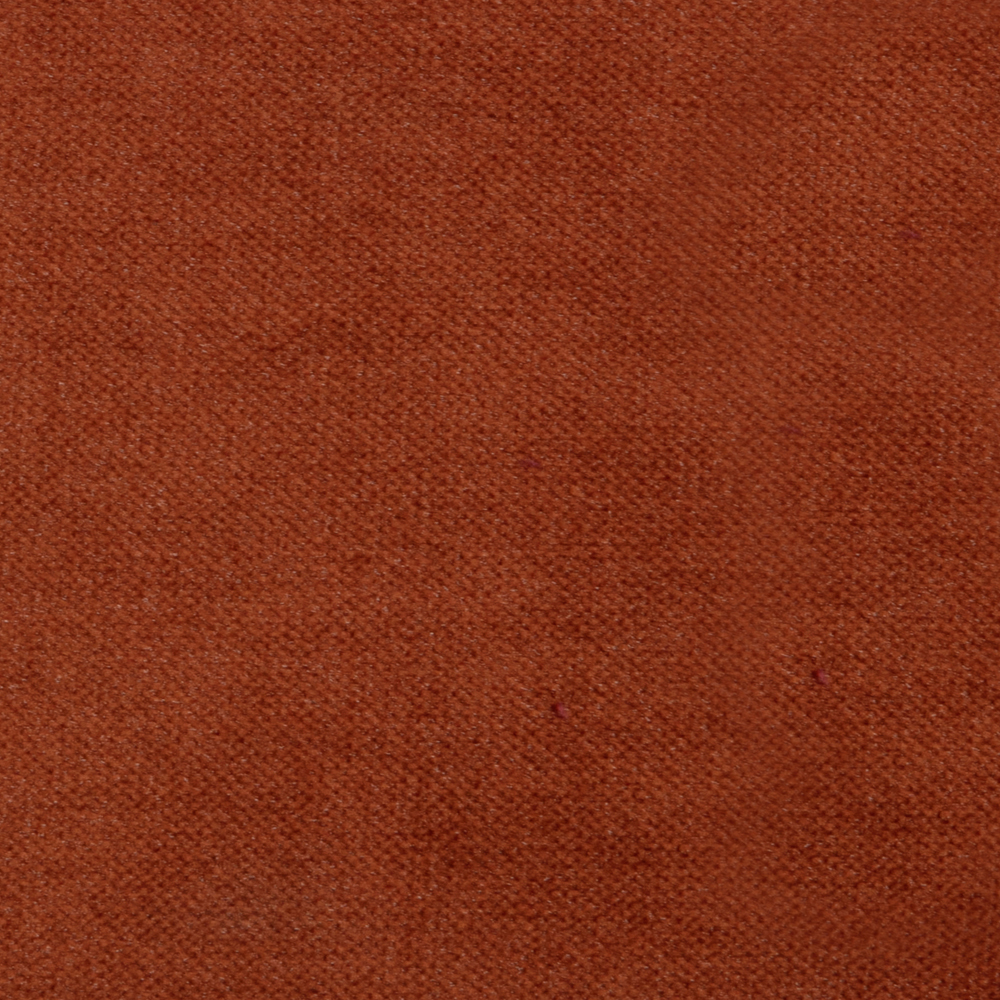 Eckgarnitur Rodeo Samt rostfarben Couch Sofa Ecksofa Longchair rechts