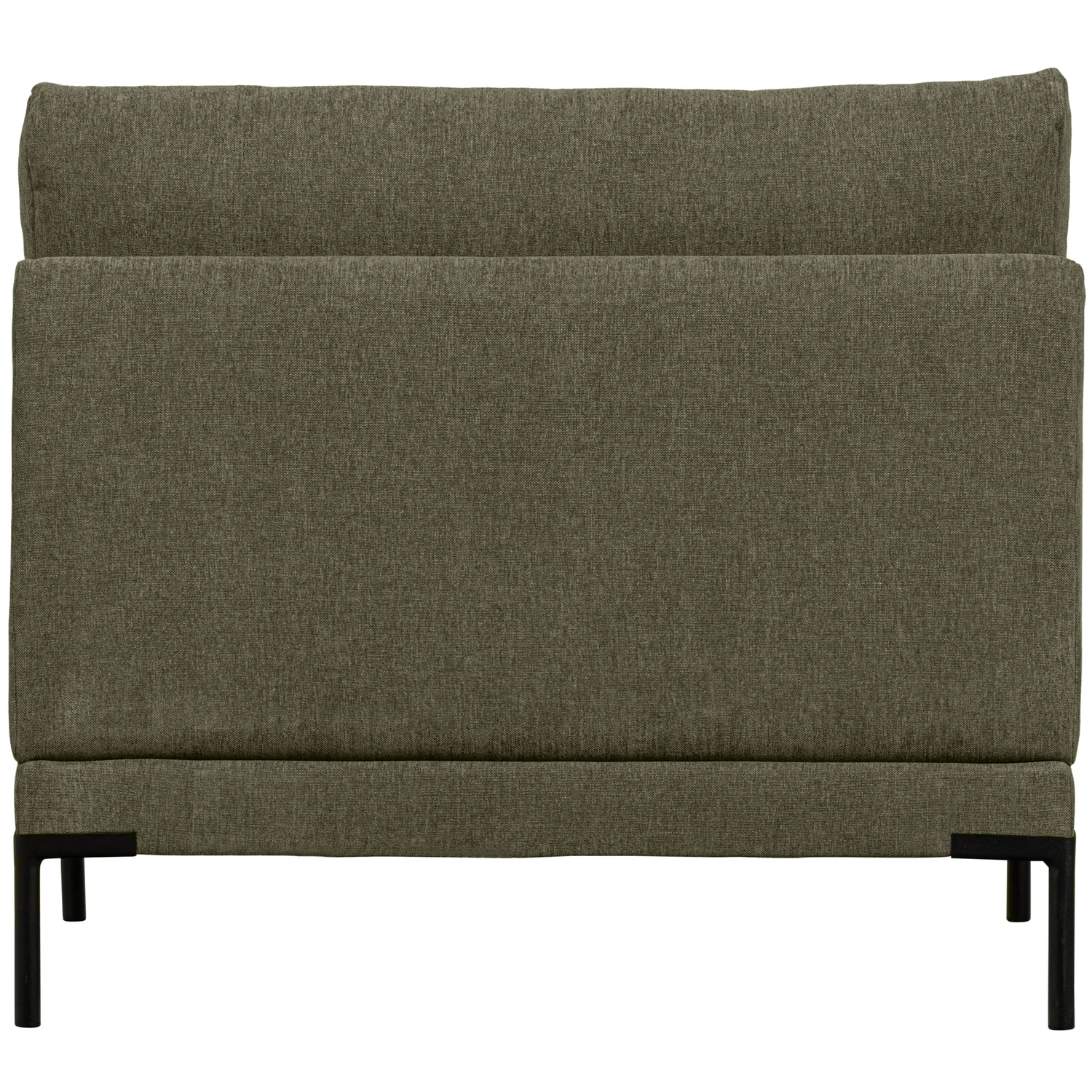 Loveseat Sessel Couple Element Webstoff Melange warmes grün