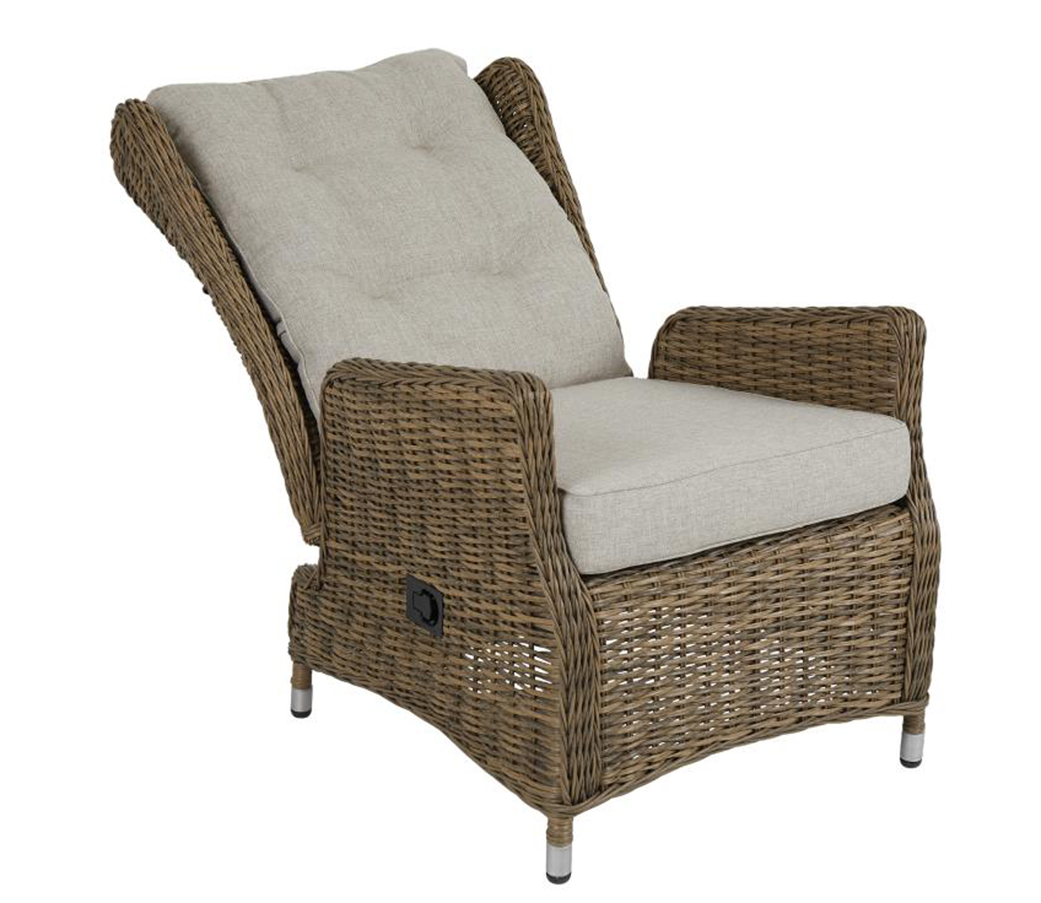 Relax Garten Sessel verstellbar Polyrattan
