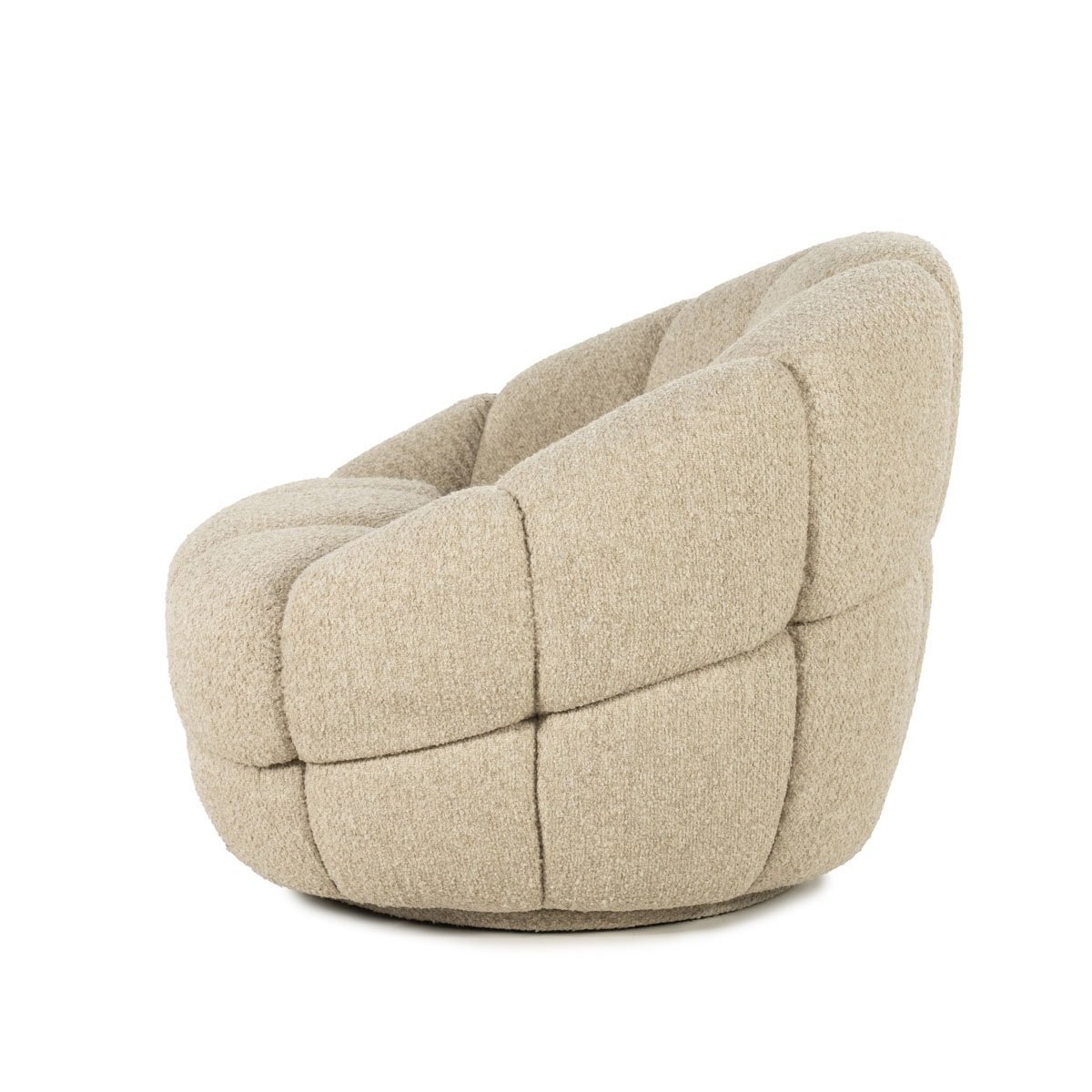 Sessel Tina Stoff beige Drehsessel Relaxsessel Fernsehsessel