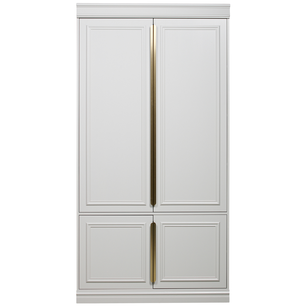 Schrank Organize Kiefer hellgrau Kleiderschrank