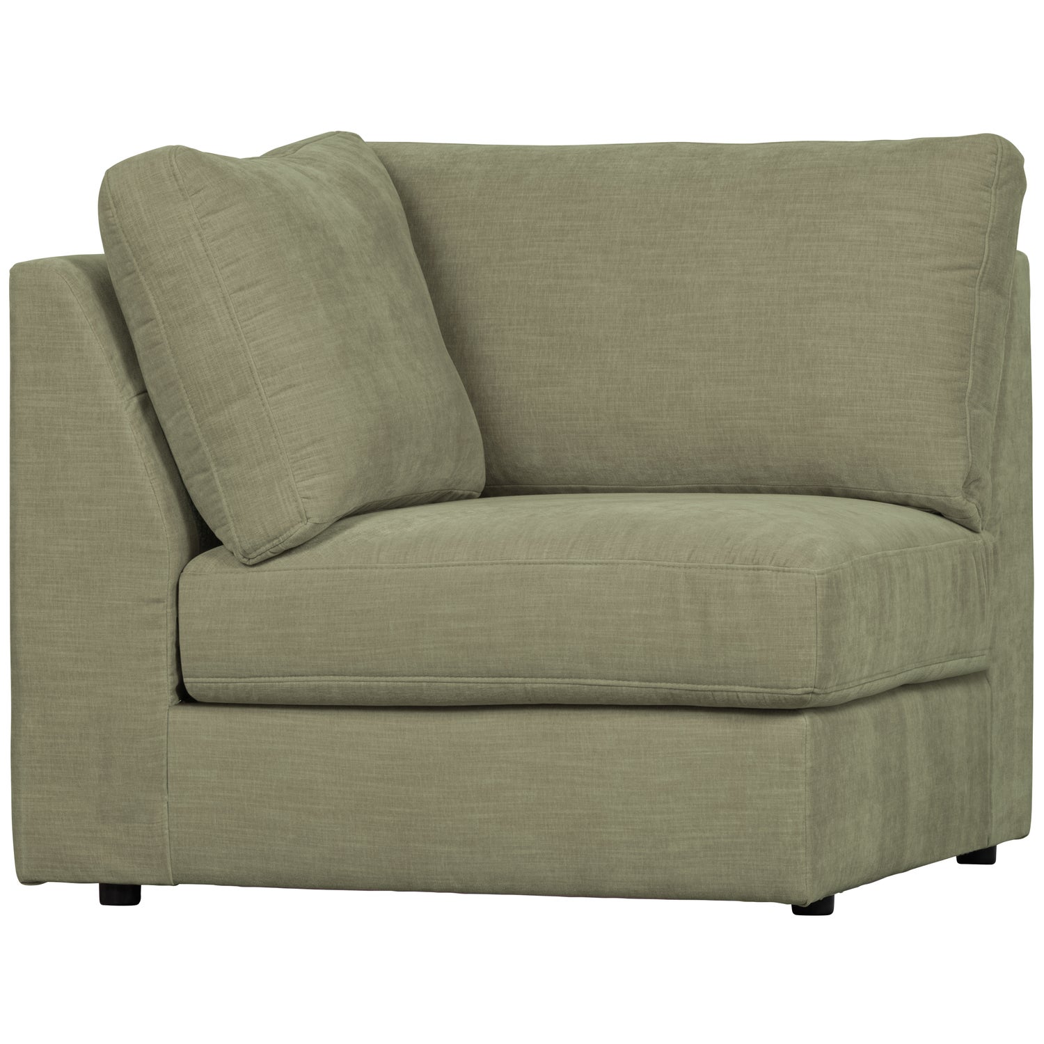 Sofaelement Eckbank FAMILY Eck Element Webstoff grün