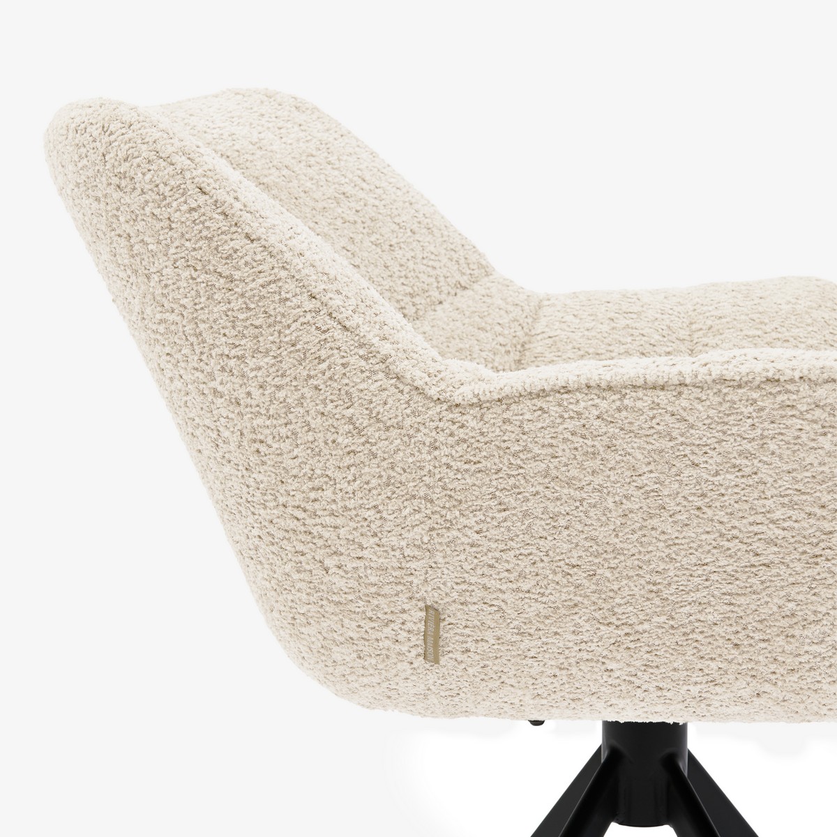 Rivièra Maison CARNABY Armlehnstuhl drehbar Ivory White