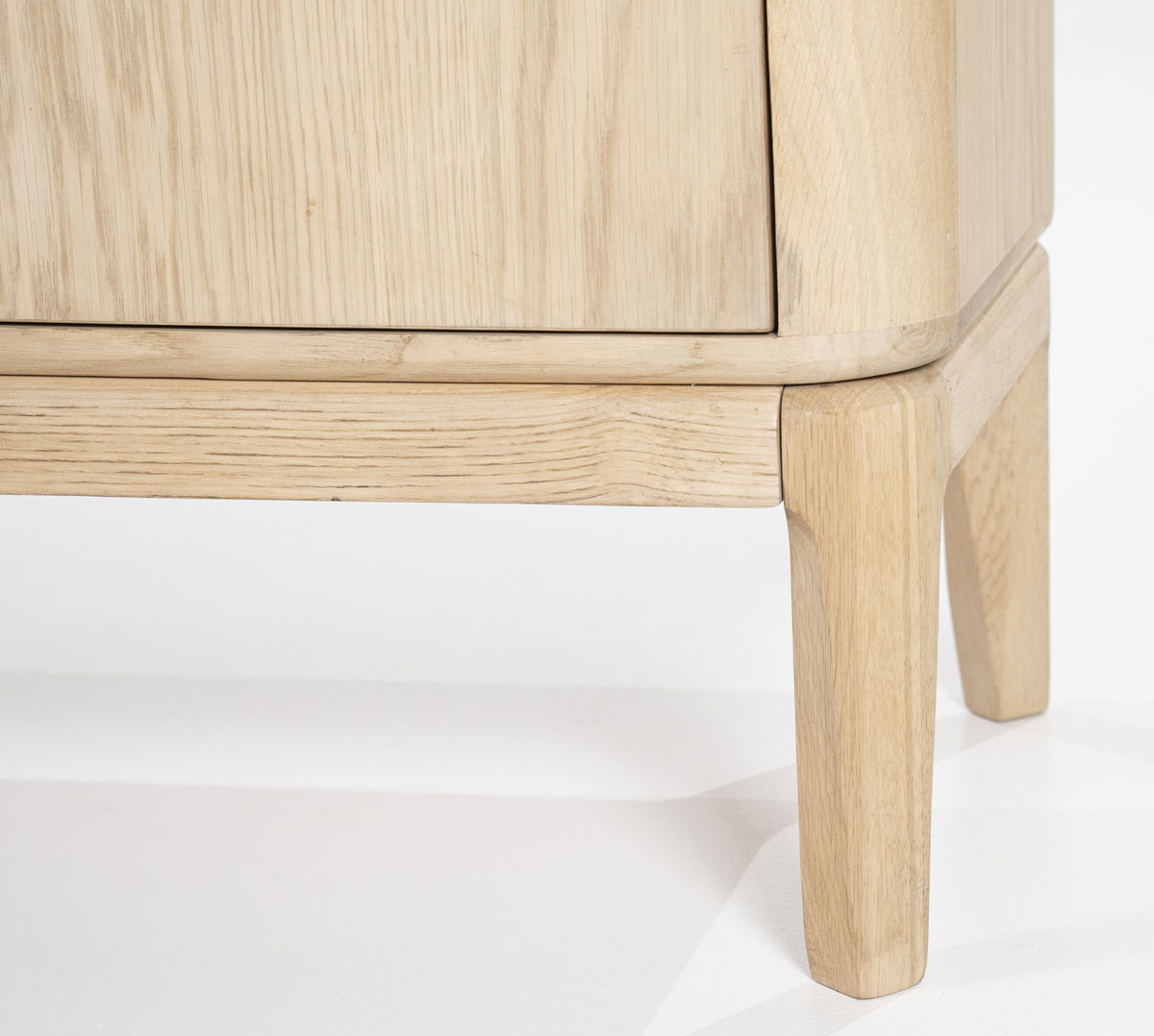 Sideboard Harvey 200 cm mit 4 Türen Eiche natur
