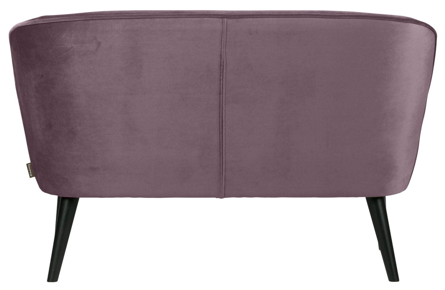 woood kleines 2 Sitzer Sofa SARA 110 cm Samt warmes Flieder