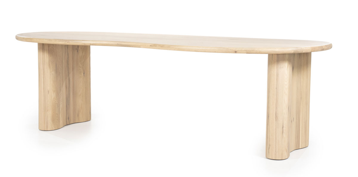 Esstisch JOSH 250 x 110 cm Eiche natur