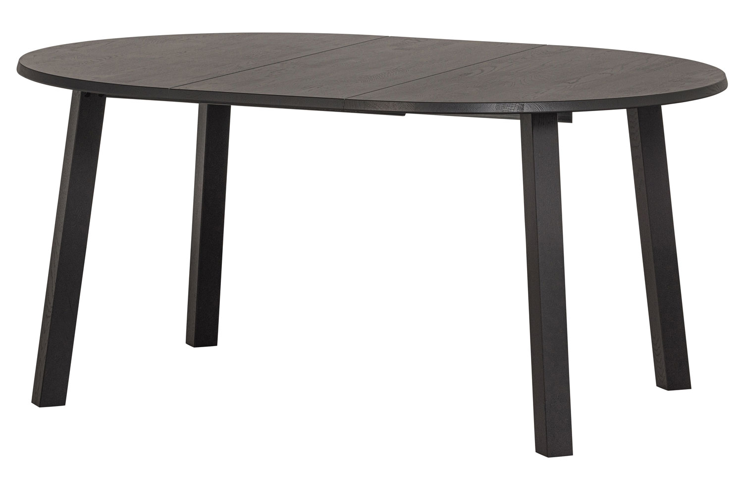 Esstisch Lange JAN 120 x 120-200 cm Eiche blacknight ausziehbar