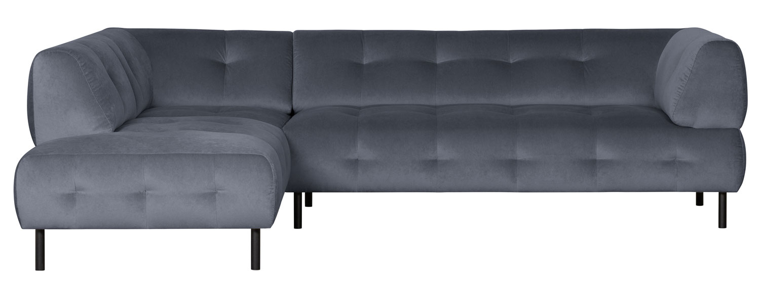 woood Lloyd Ecksofa links washed Velvet Samt Cloud