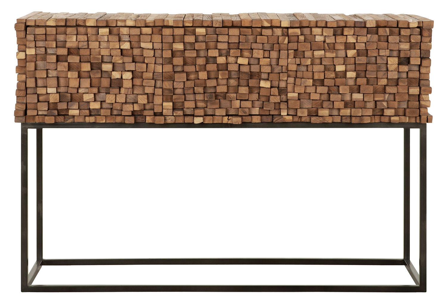 Sideboard Sticks B 125 cm Konsole recyceltes Teakholz