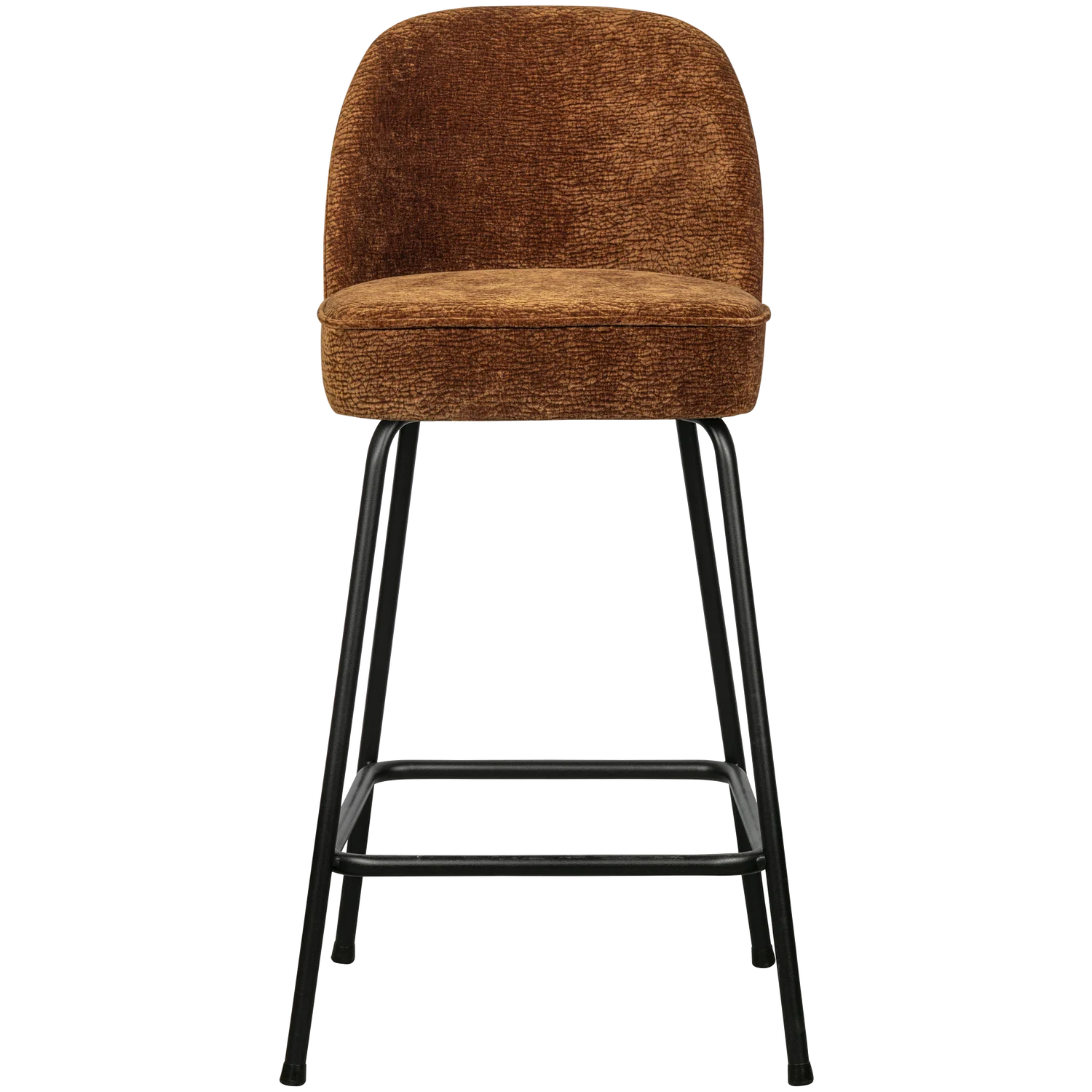 Barhocker Vogue SH 64 cm 3D Chenille mittelbraun