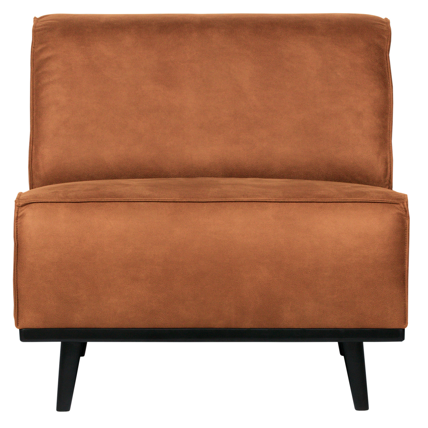 1 Sitzer Sessel Element Erweiterung Statement Eco Leder cognac