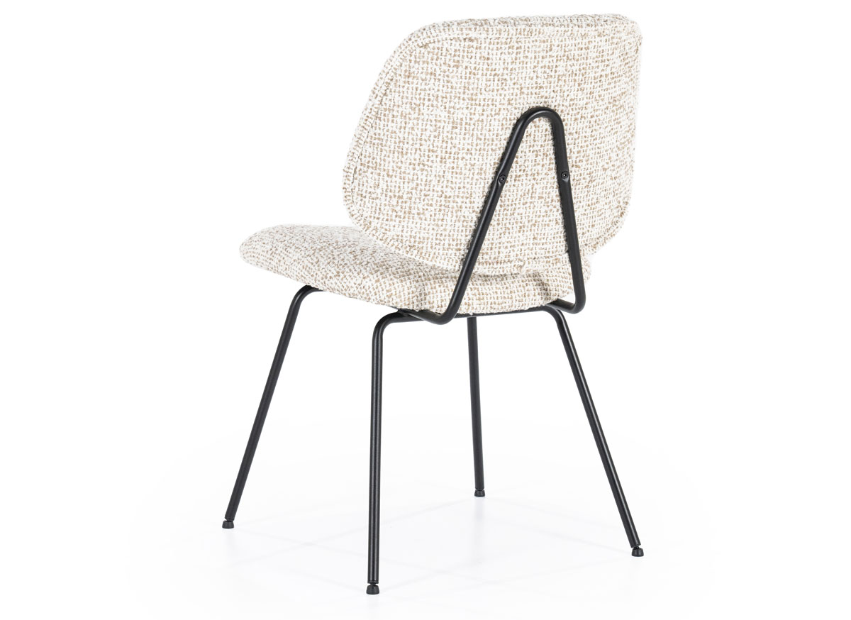 Esszimmerstuhl Jon beige Stoff Maywood