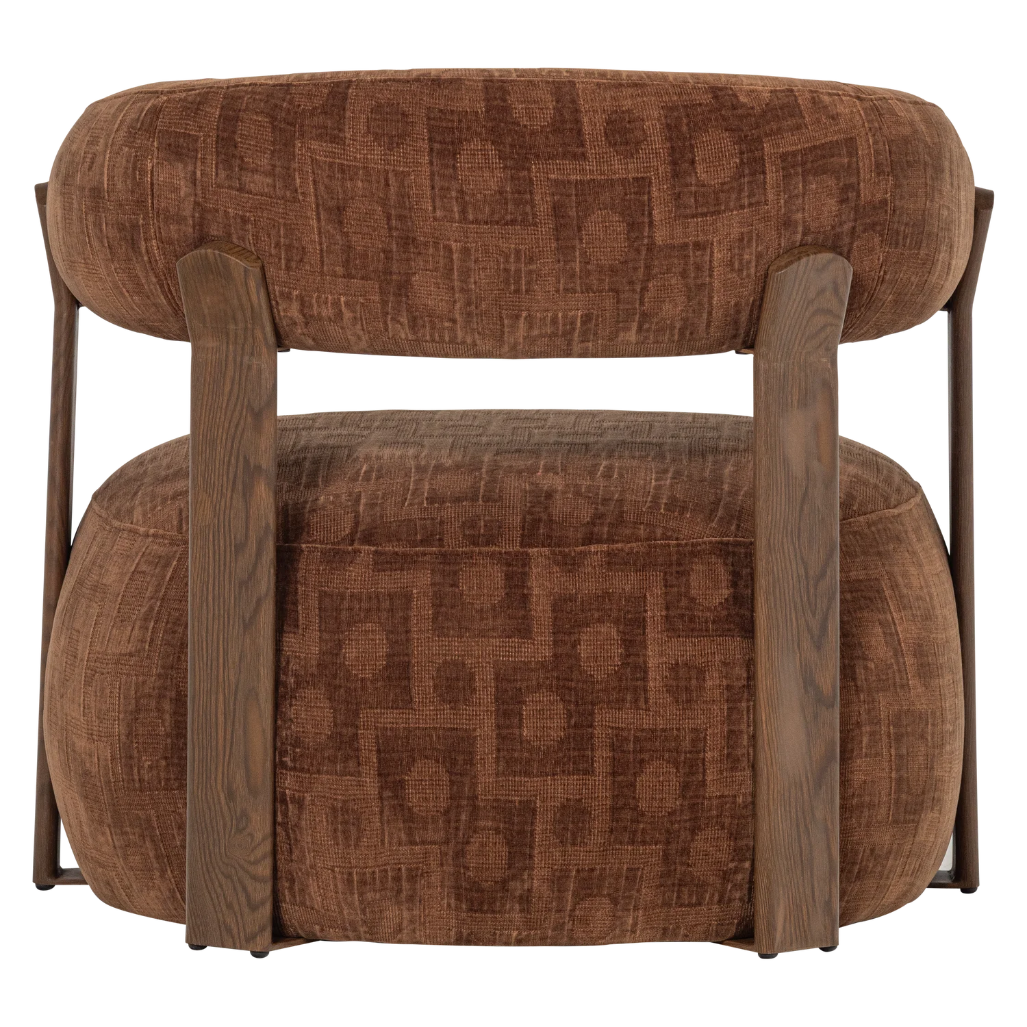 Relaxsessel FOON Strukturstoff braun Sessel