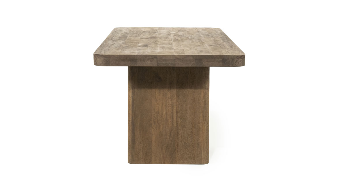 Esstisch Edward 300 x 110 cm Mangoholz gebürstet