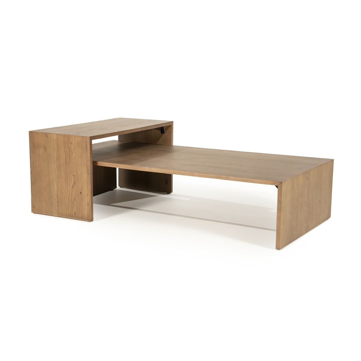 Couchtisch Set Flo Eiche braun