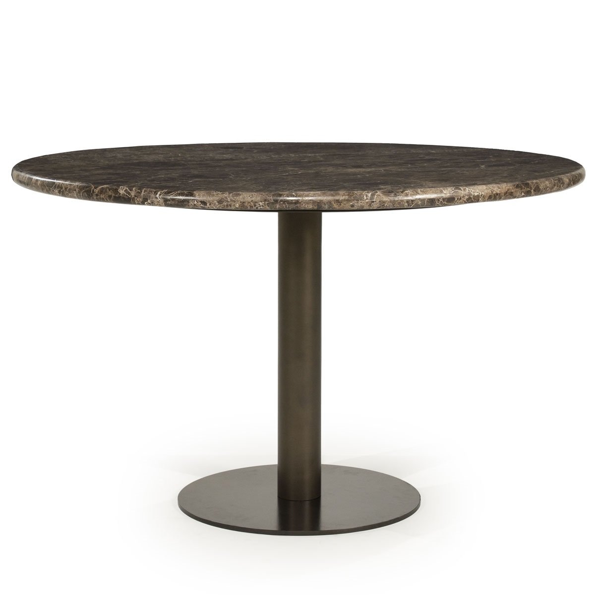 Esstisch Luigi rund Ø 127 cm Marmor Metall