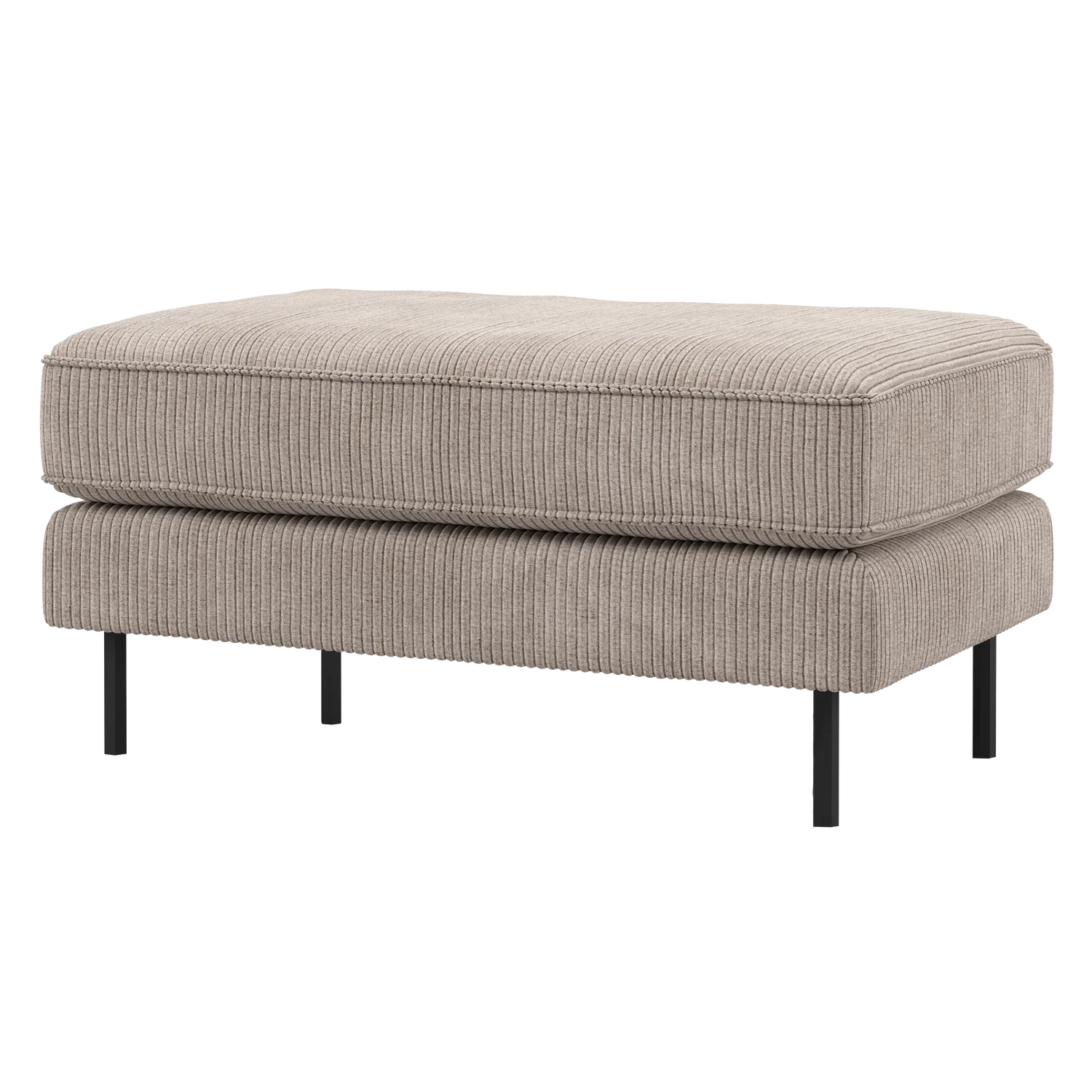 Sitzhocker RODEO Ripstoff dunkelsand Fußhocker Hocker Pouf