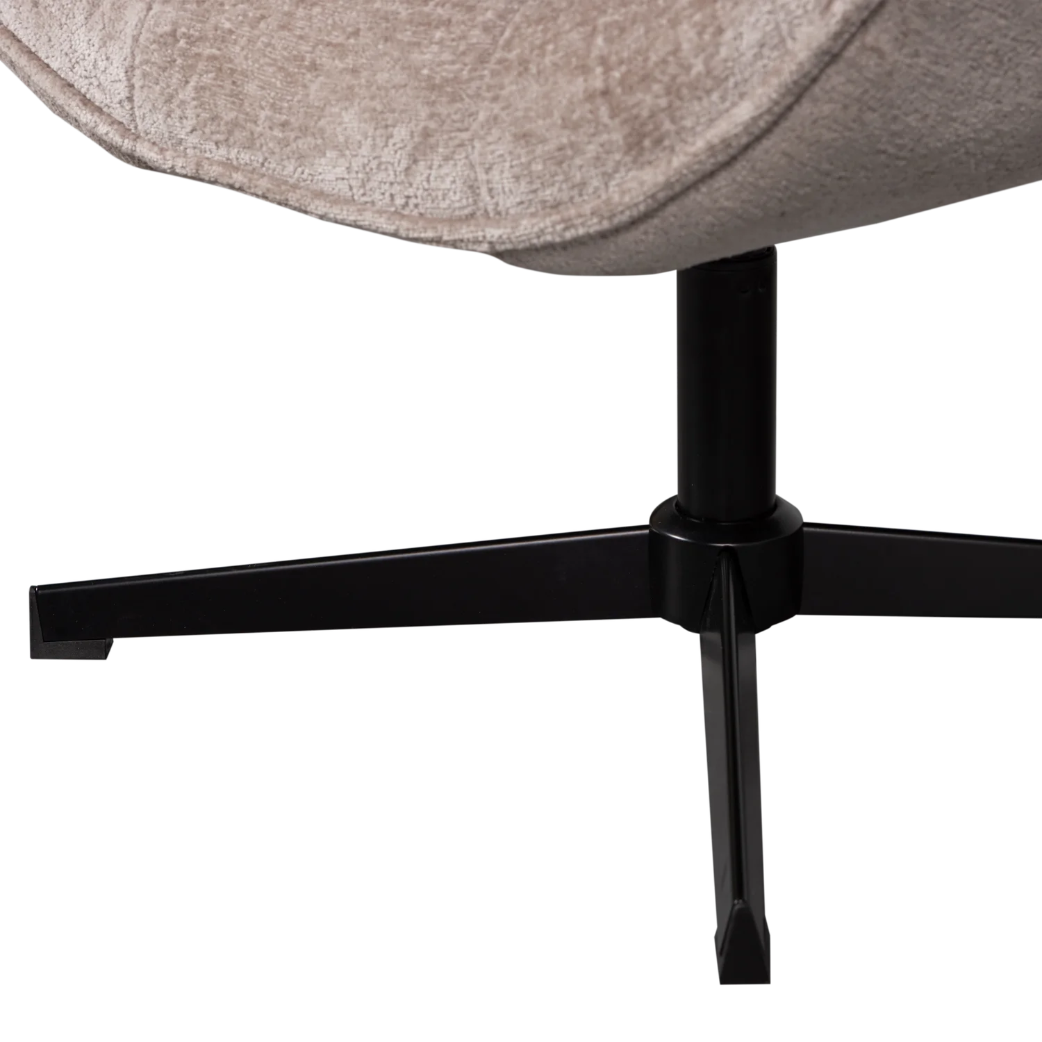 Sessel WIBO Drehsessel Chenille Stoff taupe