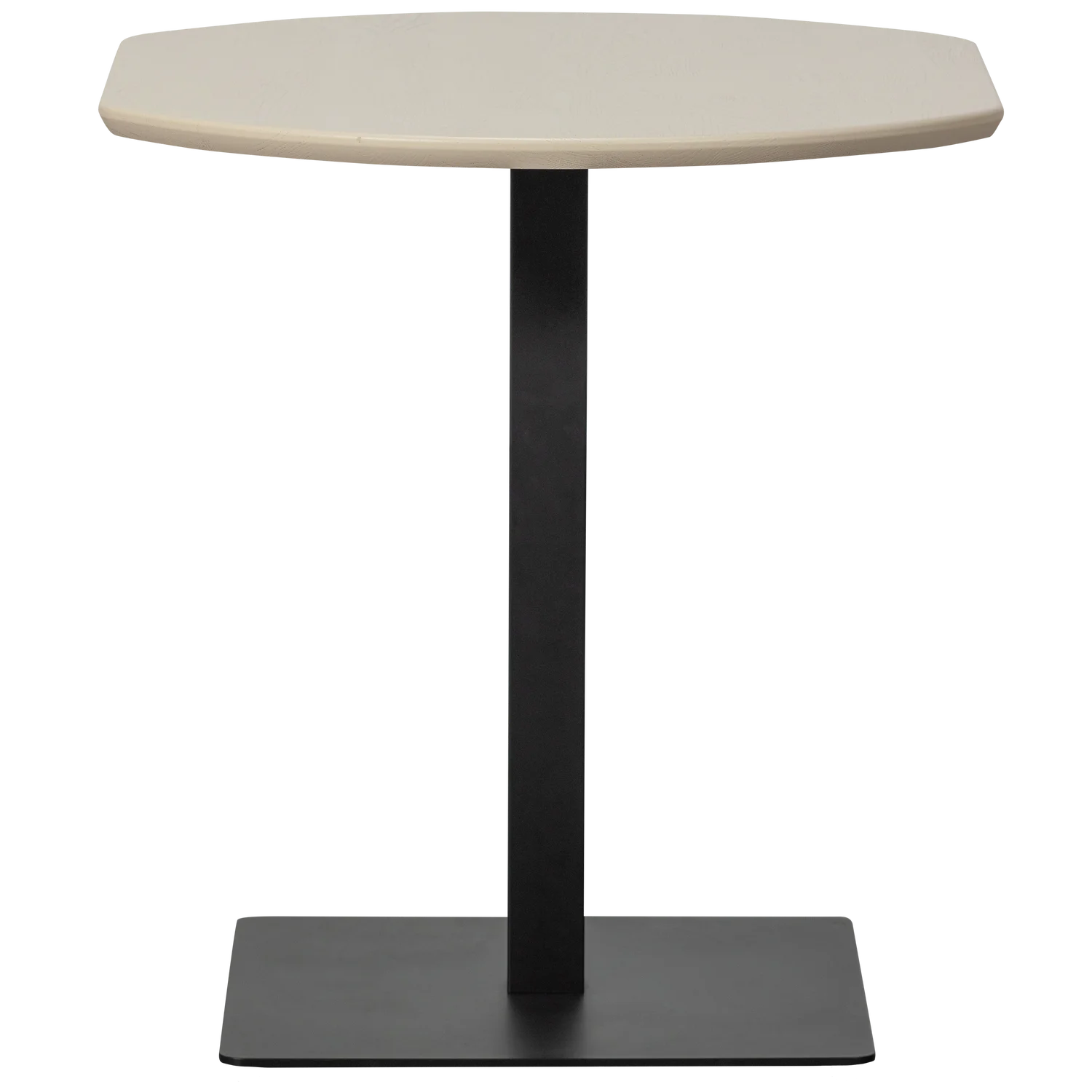 Bistrotisch Esstisch ENDE 79 x 67 cm Eiche massiv dakargrau
