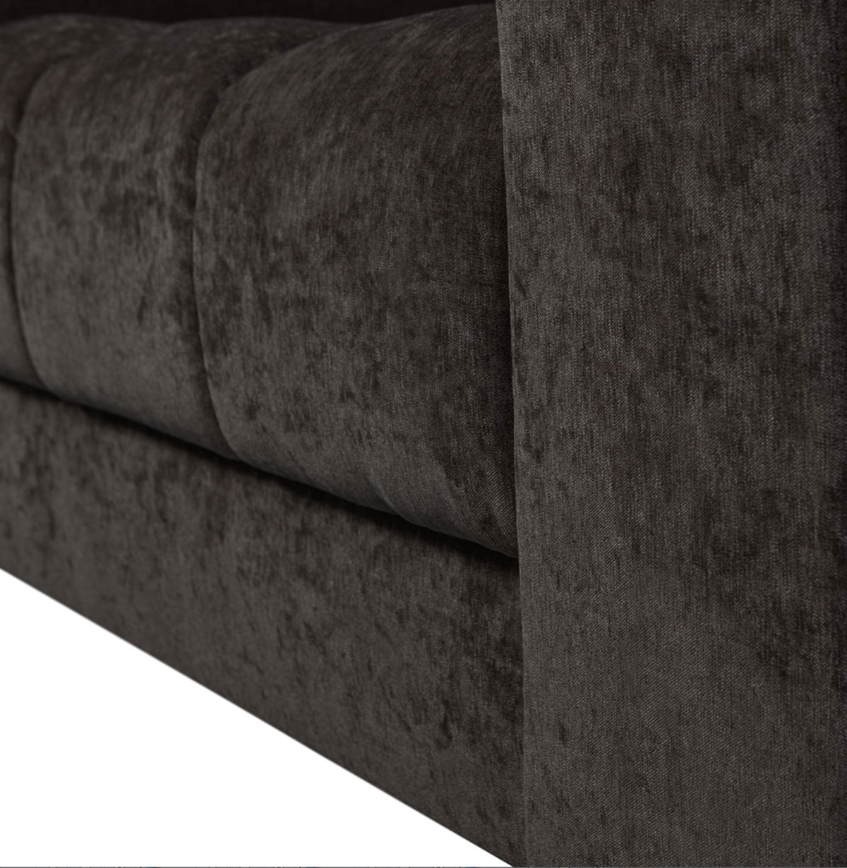 woood 3 Sitzer Sofa SECOND DATE Webstoff vintage anthrazit
