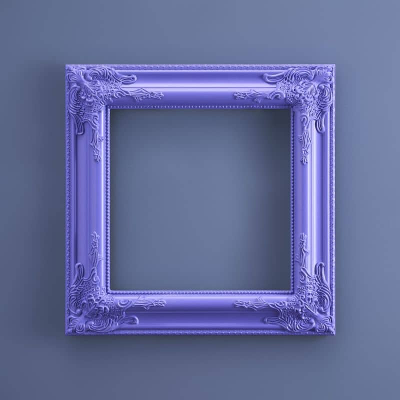 Bilderrahmen Royal Frame Rahmen Dekorahmen Holz lila
