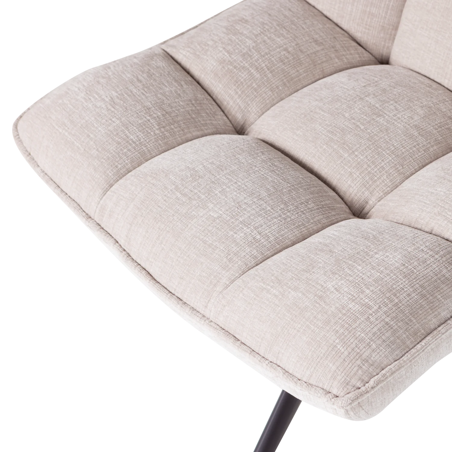 Loungesesel Sessel drehbar Jouke Chenille natur