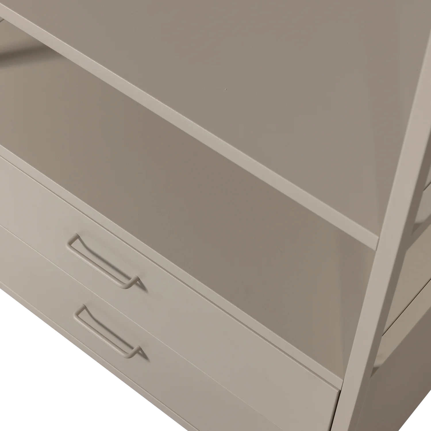 Kleiderschrank Kleiderständer Ferris B 70 cm Metall sandfarben 