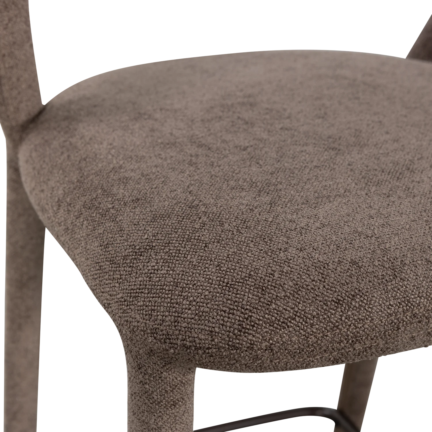 Barhocker NOBLE SH 71 cm Webstoff taupe