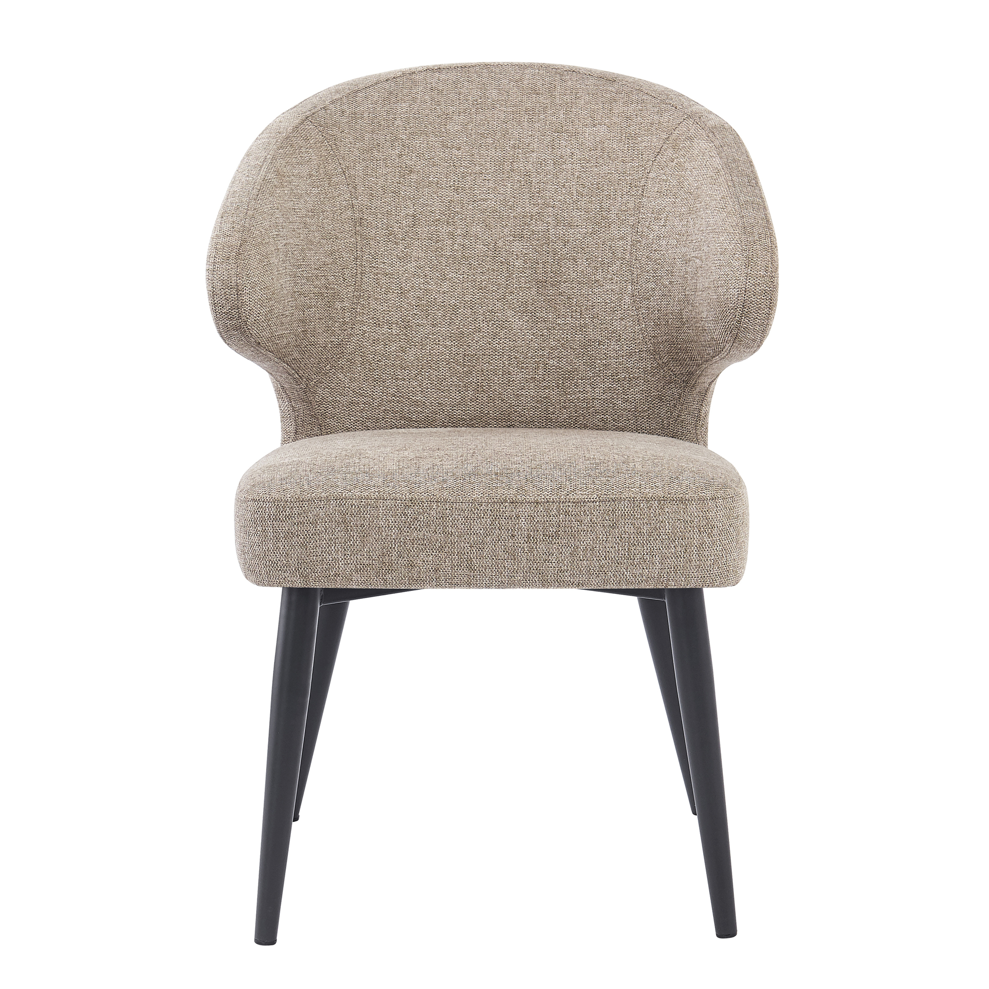 Esszimmerstuhl Donna Stuhl Stoff beige