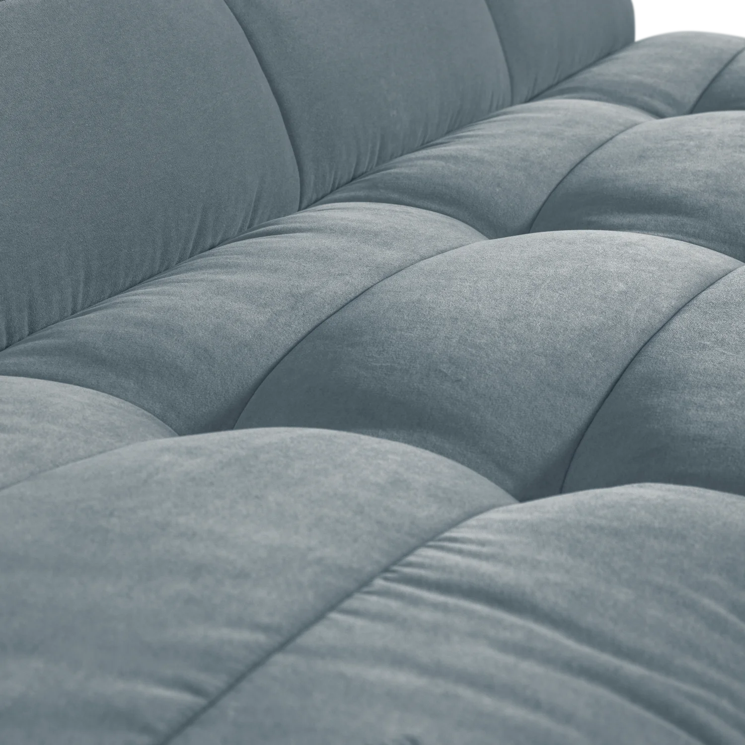  Esstischbank CLUSTER 164 cm Samt türkisblau Küchenbank gepolstert