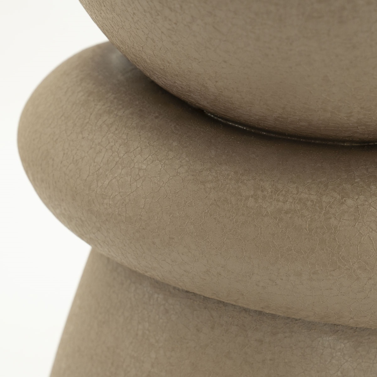 Beistelltisch Kerun H 47 cm Metall braun