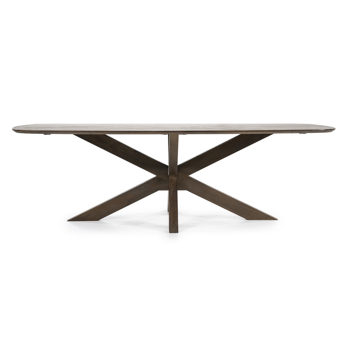 Esstisch MALMÖ 240 x 100 cm Mango Holz braun