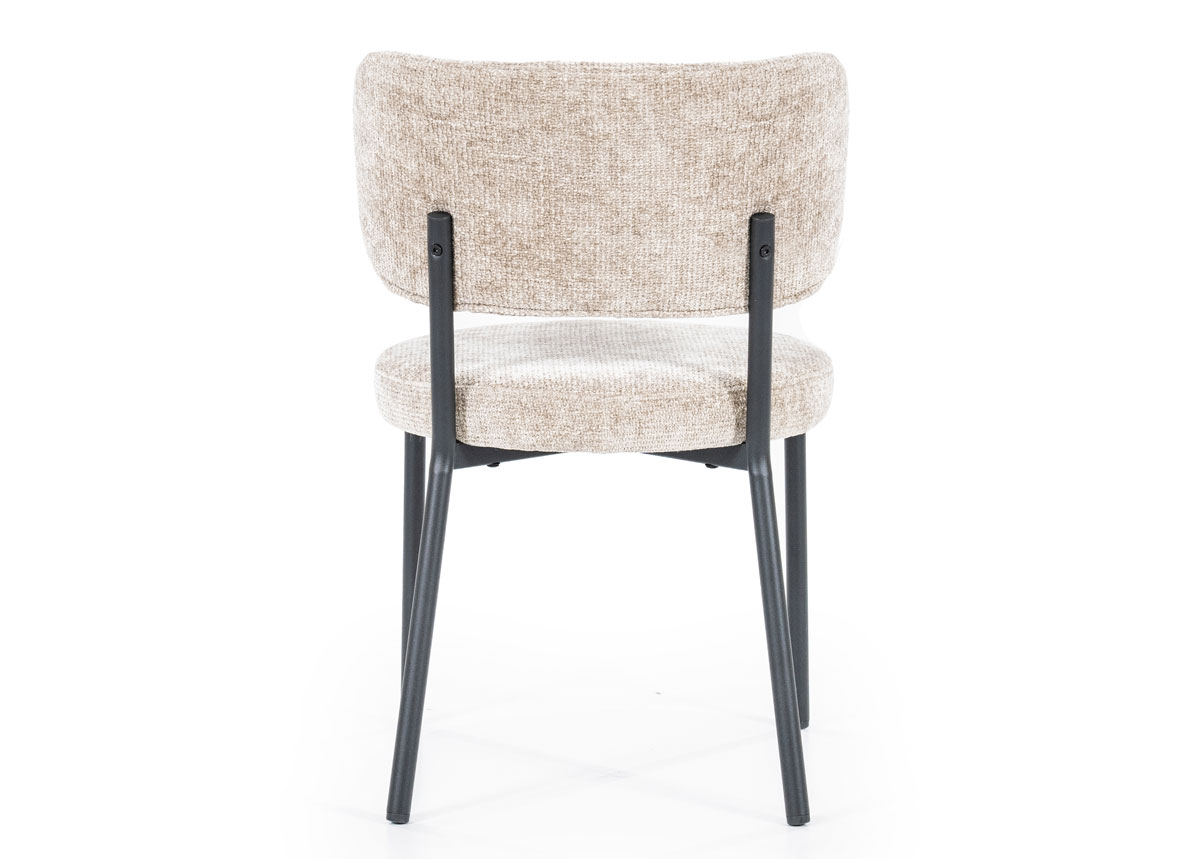 2er Set Esszimmerstuhl Stuhl Oasis Bezug taupe