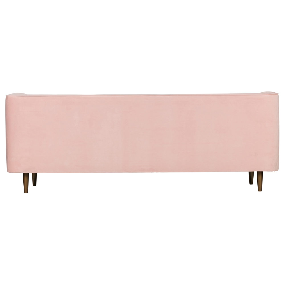 vtwonen 3 Sitzer Sofa Studio Samt nude 220 cm Samtcouch Couch