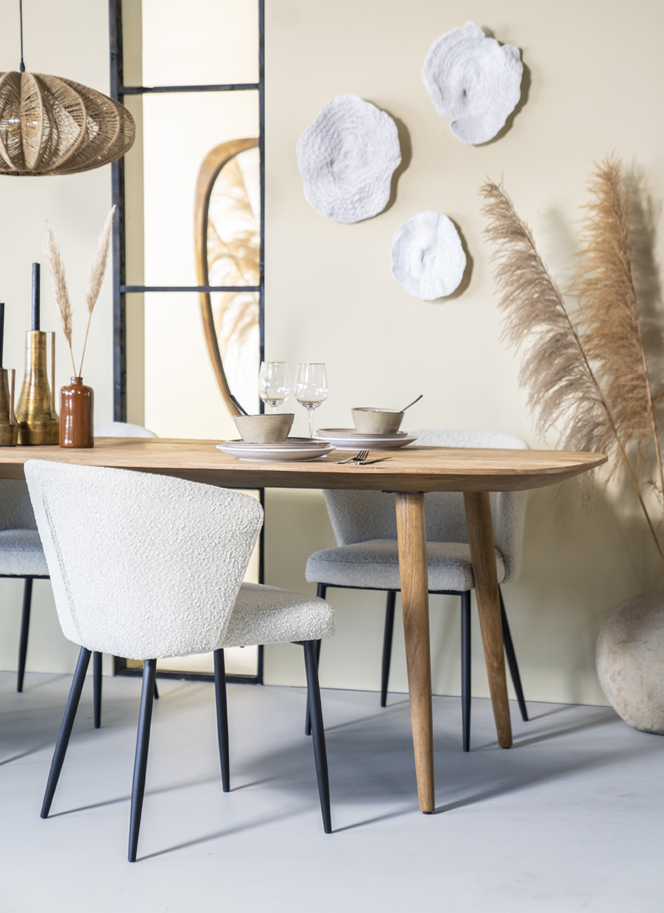 Stuhl SANTOS Copenhagen beige  Esszimmerstuhl