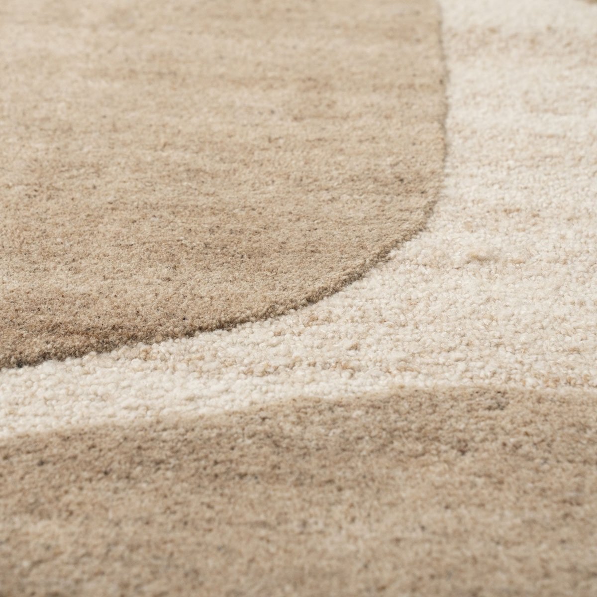 Vintage Teppich Iwa 290 x 190 cm braun beige