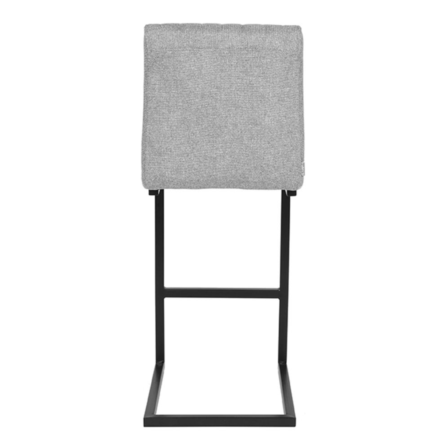 Barhocker HUGO Weave Stoff zink SH 66 cm Freischwinger