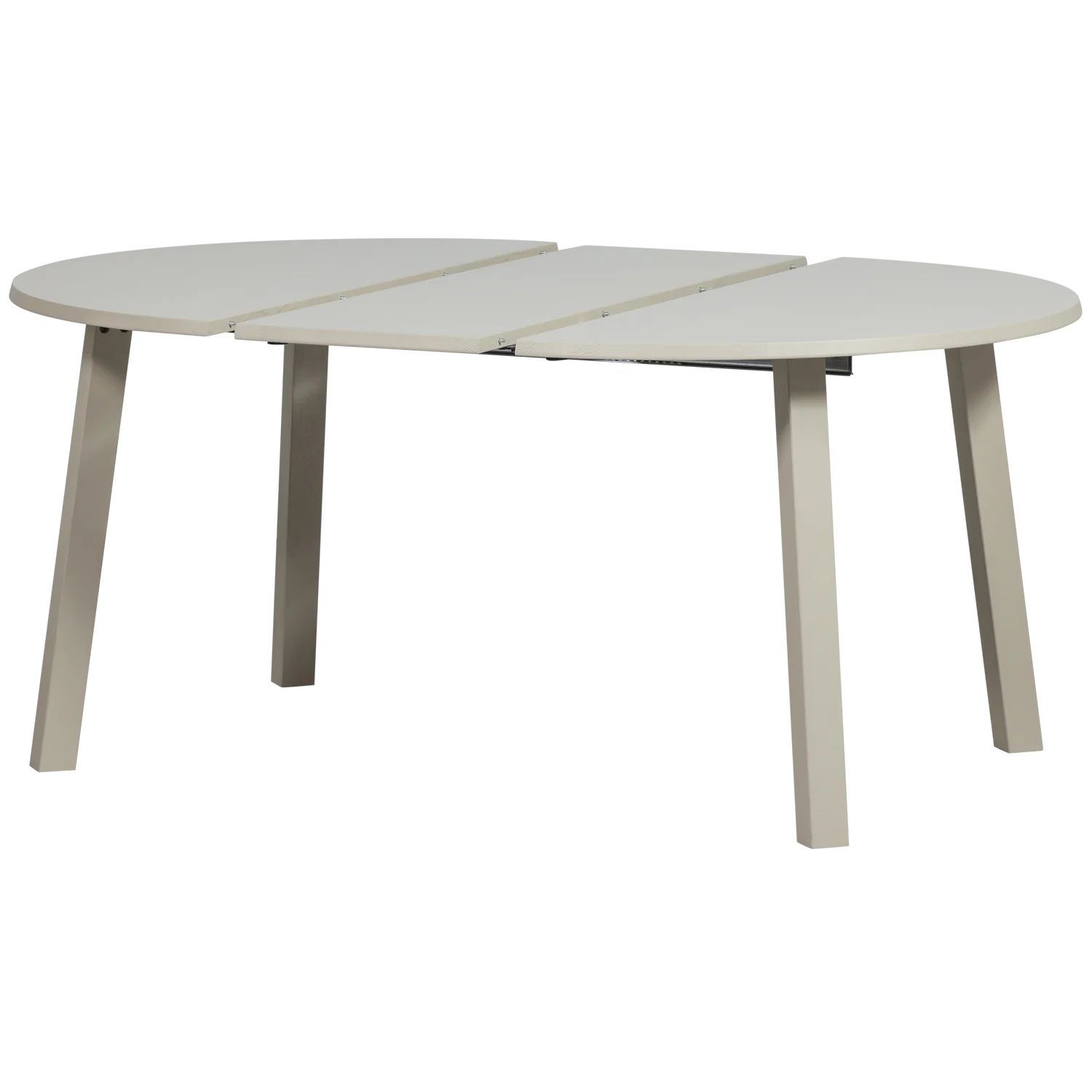 Esstisch JANE 120 x 120-200 cm Eiche dakargrau ausziehbar