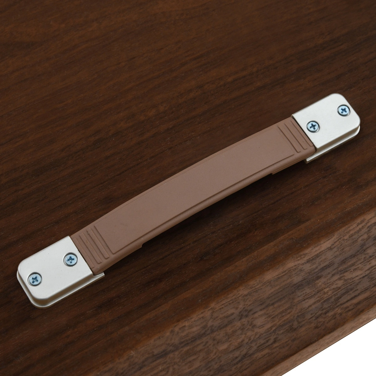 Esstisch Vivan rund Ø 120 cm ausziehbar auf 160 cm MDF Eschenfurnier dunkelbraun